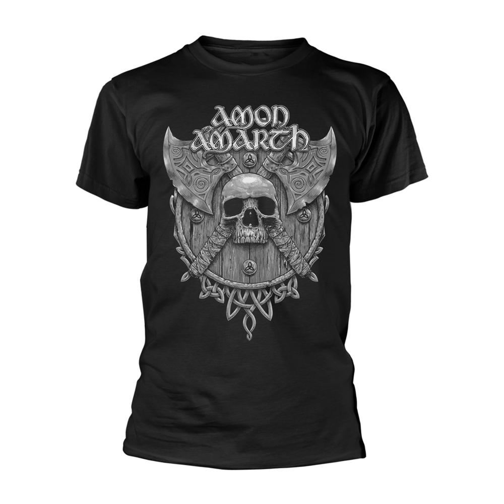 (アモン・アマース) Amon Amarth オフィシャル商品 ユニセックス スカル Tシャツ 半袖 トップス 