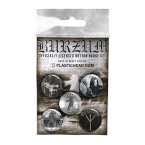 (バーズム) Burzum オフィシャル商品 ロゴ バッジ セット (5個組) 【海外通販】