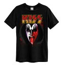 (アンプリファイド) Amplified オフィシャル商品 ユニセックス Kiss Tシャツ Simmons Tongue 半袖 カットソー トップス 【海外通販】