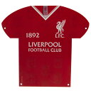 リバプール フットボールクラブ Liverpool FC オフィシャル商品 シャツ型 メタルサイン 【海外通販】