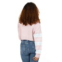 (バービー) Barbie オフィシャル商品 レディース ロゴ クリスマスセーター クロップ丈 長袖 トップス 【海外通販】