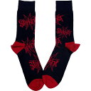 (スリップノット) Slipknot オフィシャル商品 ユニセックス Tribal Sigil アンクルソックス 靴下 (1足組) 【海外通販】