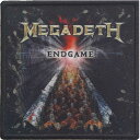 (メガデス) Megadeth オフィシャル商品 Endgame ワッペン アイロン接着 パッチ 【海外通販】