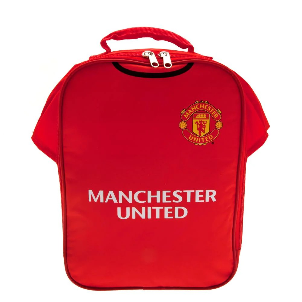 マンチェスターユナイテッド フットボールクラブ Manchester United FC オフィシャル商品 ユニフォーム型 ランチバッグ お弁当入れ かばん 【海外通販】