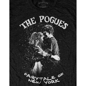 (ザ・ポーグス) The Pogues オフィシャル商品 ユニセックス Fairytale Of New York Tシャツ 半袖 トップス 【海外通販】