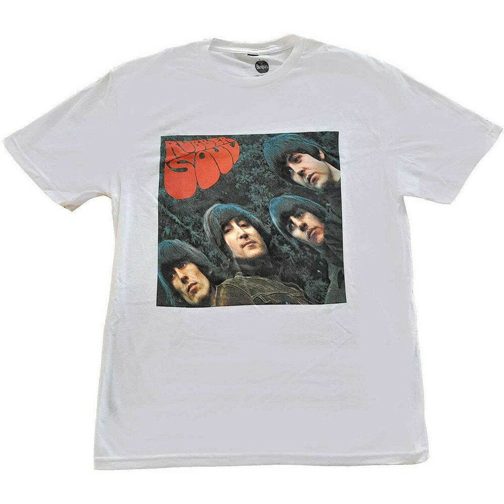 (ザ・ビートルズ) The Beatles オフィシャル商品 ユニセックス Rubber Soul Album Tシャツ リングスパン コットン 半袖 トップス 【海外通販】