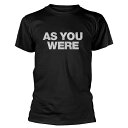 (リアム・ギャラガー) Liam Gallagher オフィシャル商品 ユニセックス As You Were Tシャツ コットン 半袖 トップス 【海外通販】