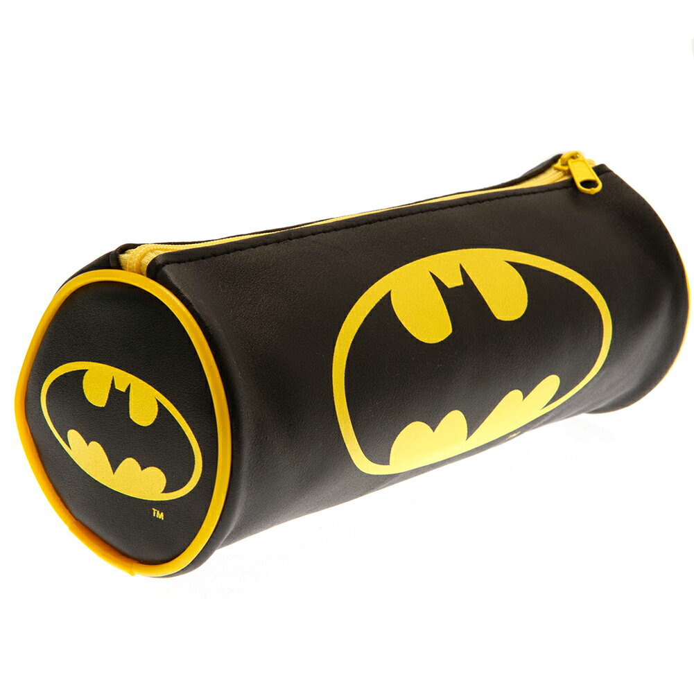 (バットマン) Batman オフィシャル商品 筒型 ペンケース 筆入れ ペンシルケース 【海外通販】