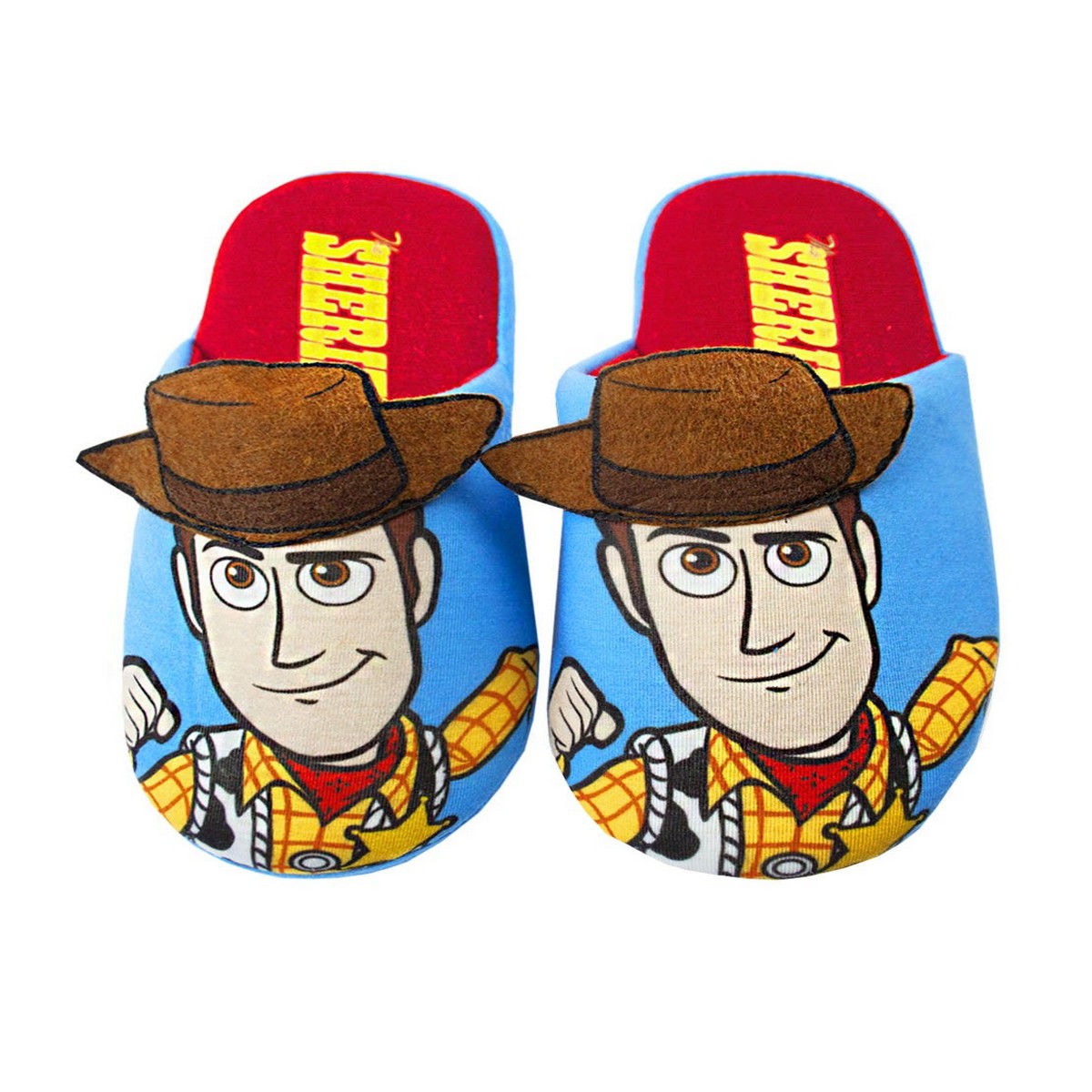 (トイストーリー) Toy Story オフィシャル商品 キッズ・子供 Woody 3D スリッパ 室内履き ルームシューズ 【海外通販】のサムネイル