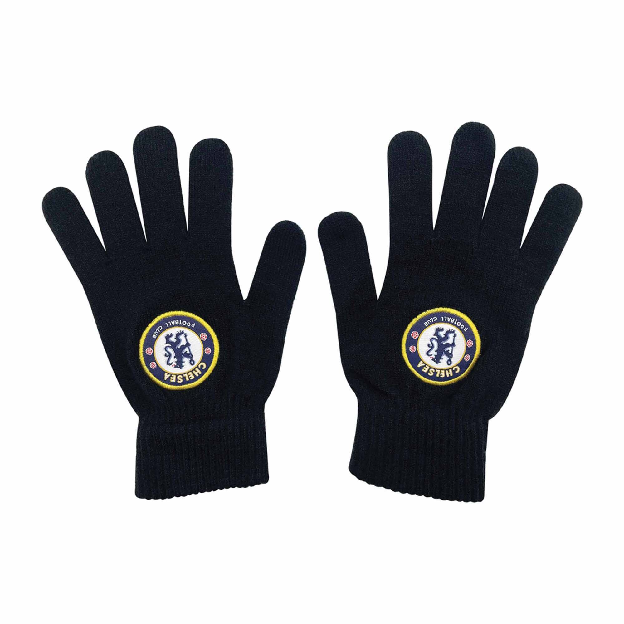 チェルシー フットボールクラブ Chelsea FC オフィシャル商品 キッズ・子供 ニット 手袋 グローブ 【海外通販】