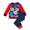 きかんしゃトーマス Thomas and Friends オフィシャル商品 キッズ 子供 ボーイズ ソドー島のなかまたち パジャマ 長袖 上下セット 【海外通販】