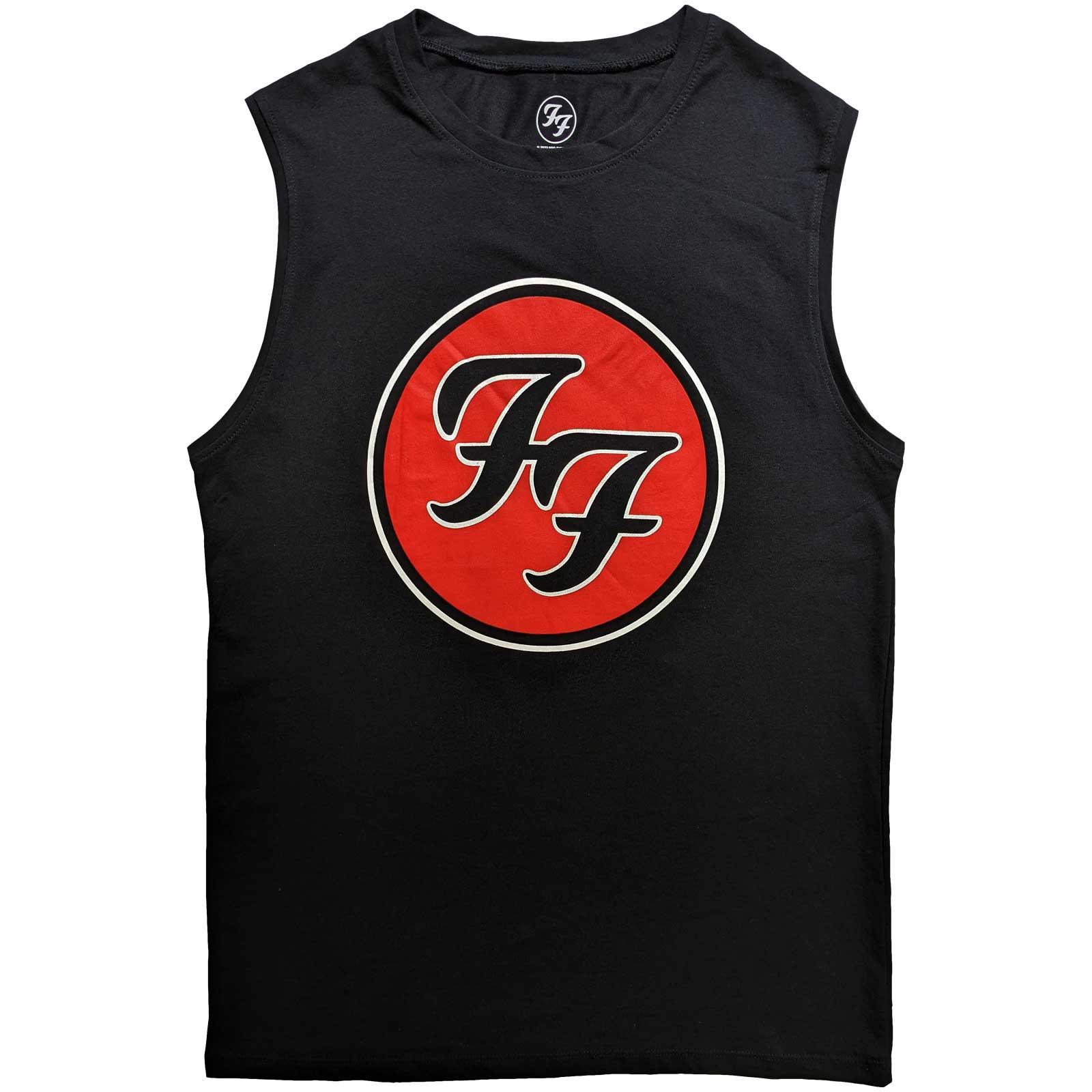 (フー・ファイターズ) Foo Fighters オフィシャル商品 ユニセックス ロゴ タンクトップ コットン 袖な..