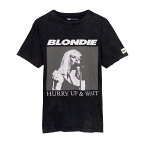 (ブロンディ) Blondie オフィシャル商品 ユニセックス Hurry Up & Wait Tシャツ 半袖 トップス 【海外通販】