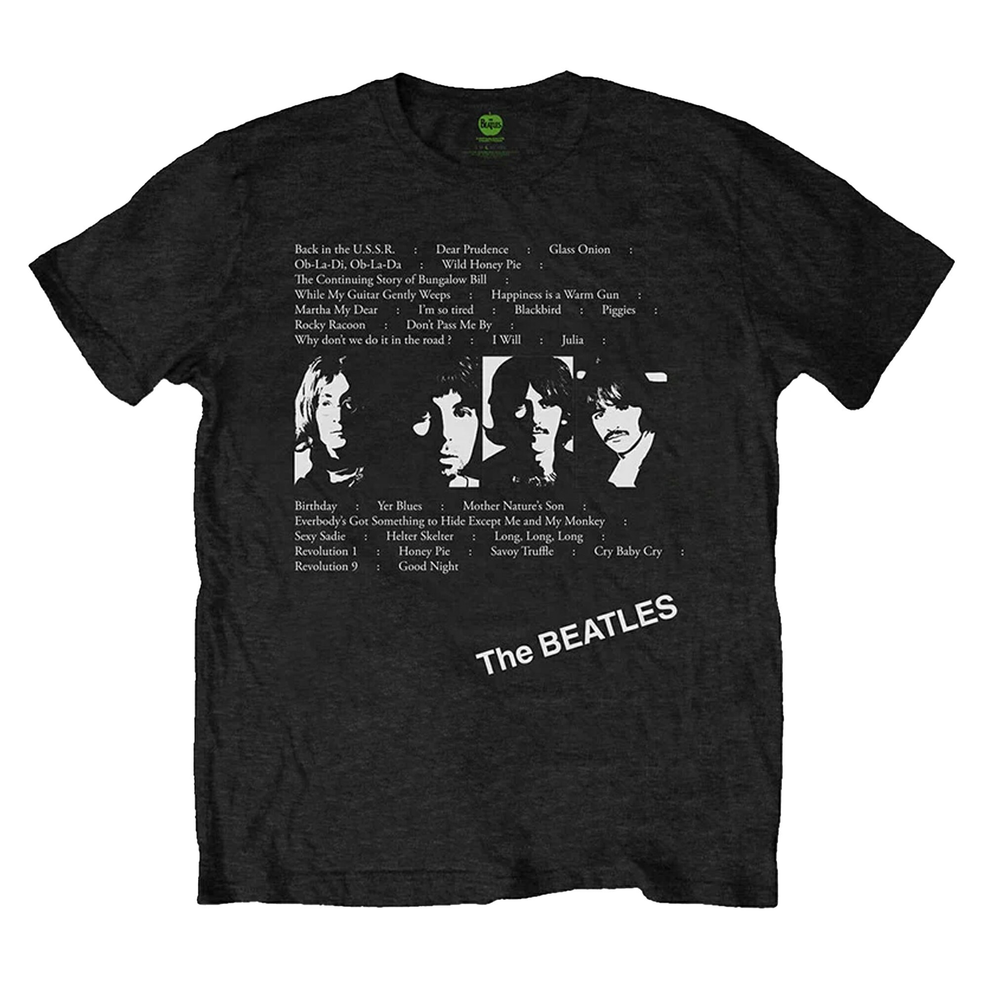 (ザ・ビートルズ) The Beatles オフィシャル商品 ユニセックス Album Tracks Tシャツ バックプリント 半袖 トップス 【海外通販】