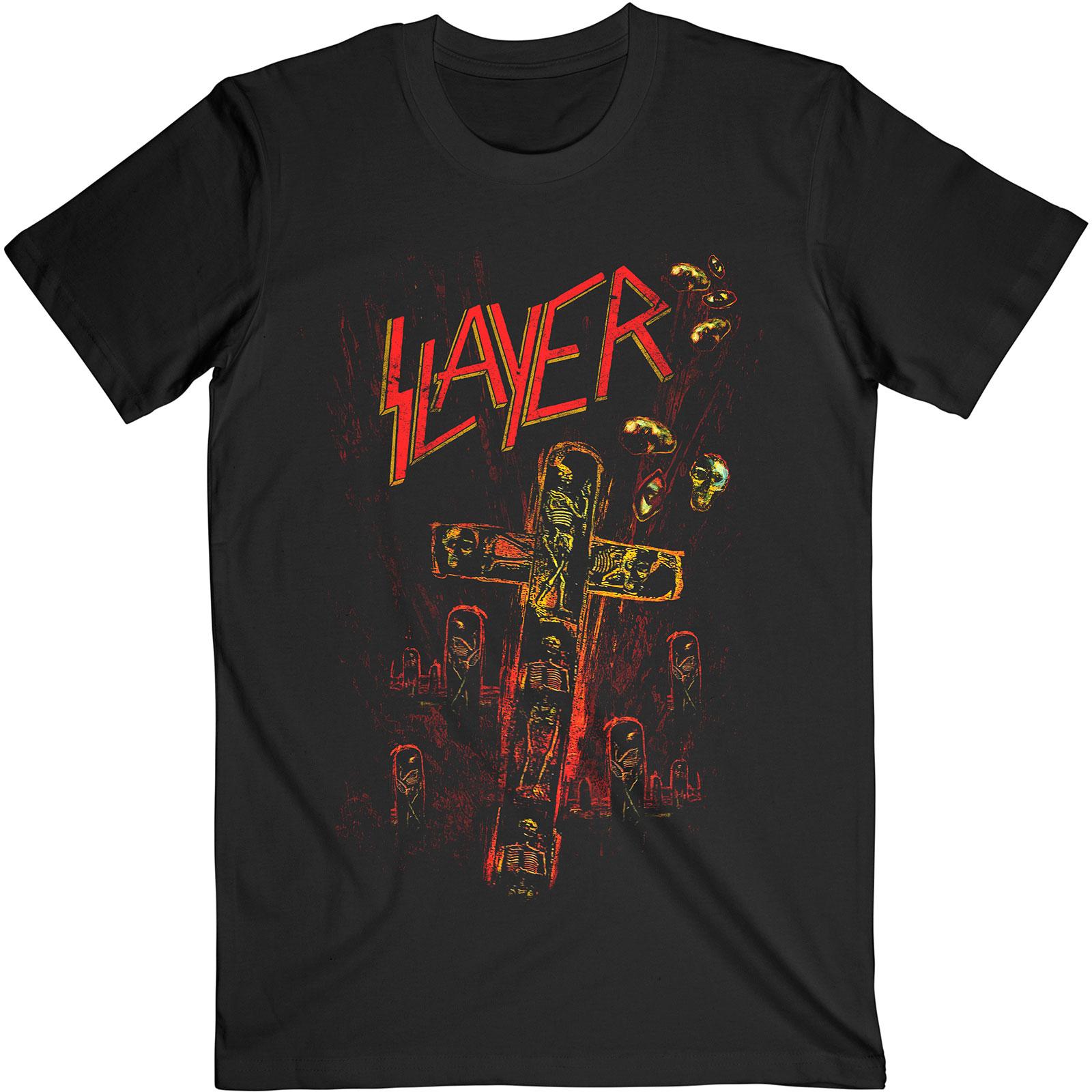 (スレイヤー) Slayer オフィシャル商品 ユニセックス Blood Red Tシャツ 半袖 トップス 【海外通販】