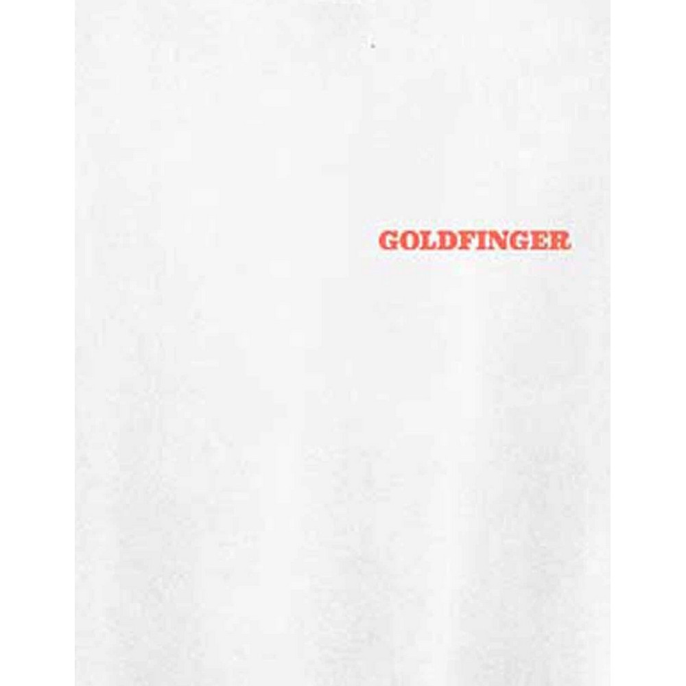 (ジェームズ・ボンド007) James Bond 007 オフィシャル商品 ユニセックス Goldfinger Profile Tシャツ 半袖 トップス 
