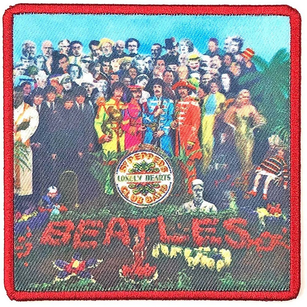 (ビートルズ) The Beatles オフィシャル商品 Sgt Pepper´s ワッペン スタンダード アイロン装着 パッチ 【海外通販】