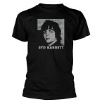 (シド・バレット) Syd Barrett オフィシャル商品 ユニセックス Headshot Tシャツ コットン 半袖 トップス 【海外通販】