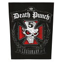 (ファイヴ フィンガー デス パンチ) Five Finger Death Punch オフィシャル商品 Legionary ワッペン パッチ 【海外通販】