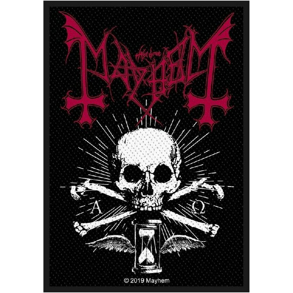 (メイヘム) Mayhem オフィシャル商品 Alpha Omega Daemon ワッペン 織地 パッチ 【海外通販】