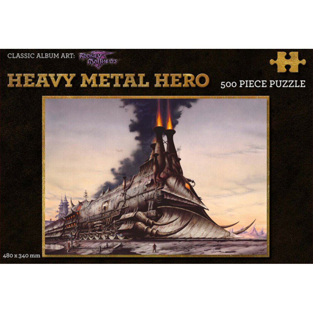 (ロドニー・マシューズ) Rodney Matthews オフィシャル商品 Heavy Metal Hero ジグソーパズル パズル 500ピース 【海外通販】