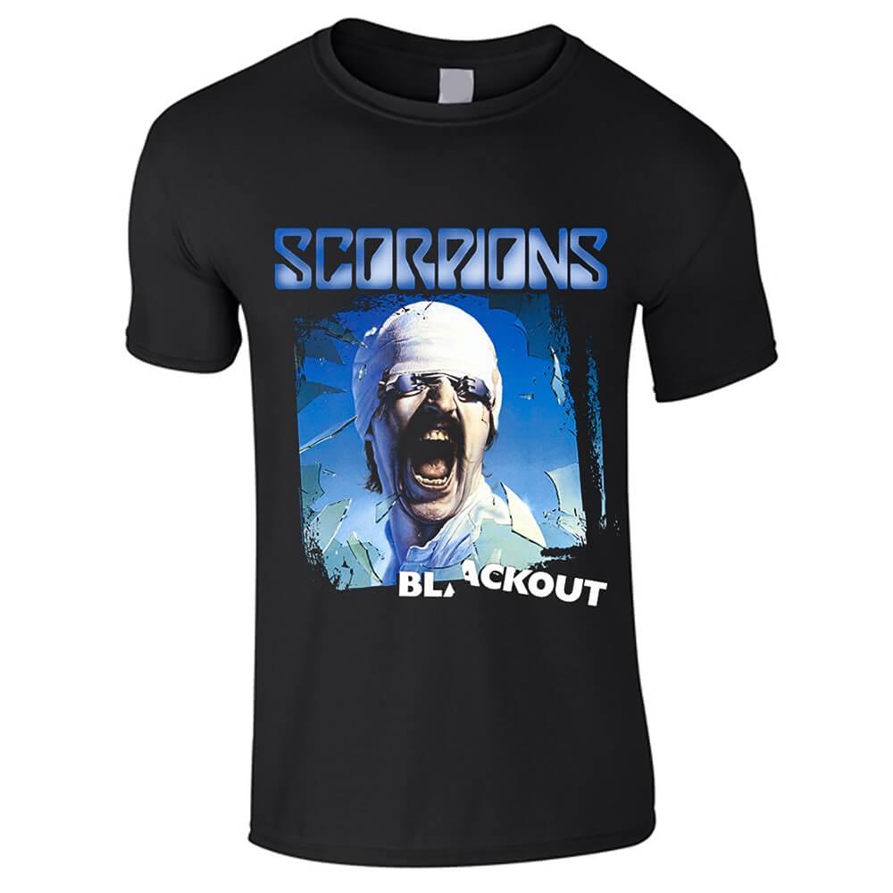 (スコーピオンズ) Scorpions オフィシャル商品 キッズ・子供 Blackout Tシャツ 半袖 トップス 【海外通販】