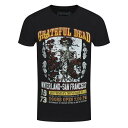 (グレイトフル・デッド) Grateful Dead オフィシャル商品 ユニセックス San Francisco Tシャツ エコフレンドリー 半袖 トップス 【海外通販】
