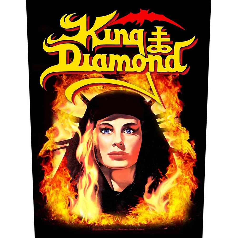 (キング・ダイアモンド) King Diamond オフィシャル商品 Fatal ワッペン ポートレート パッチ 【海外通販】