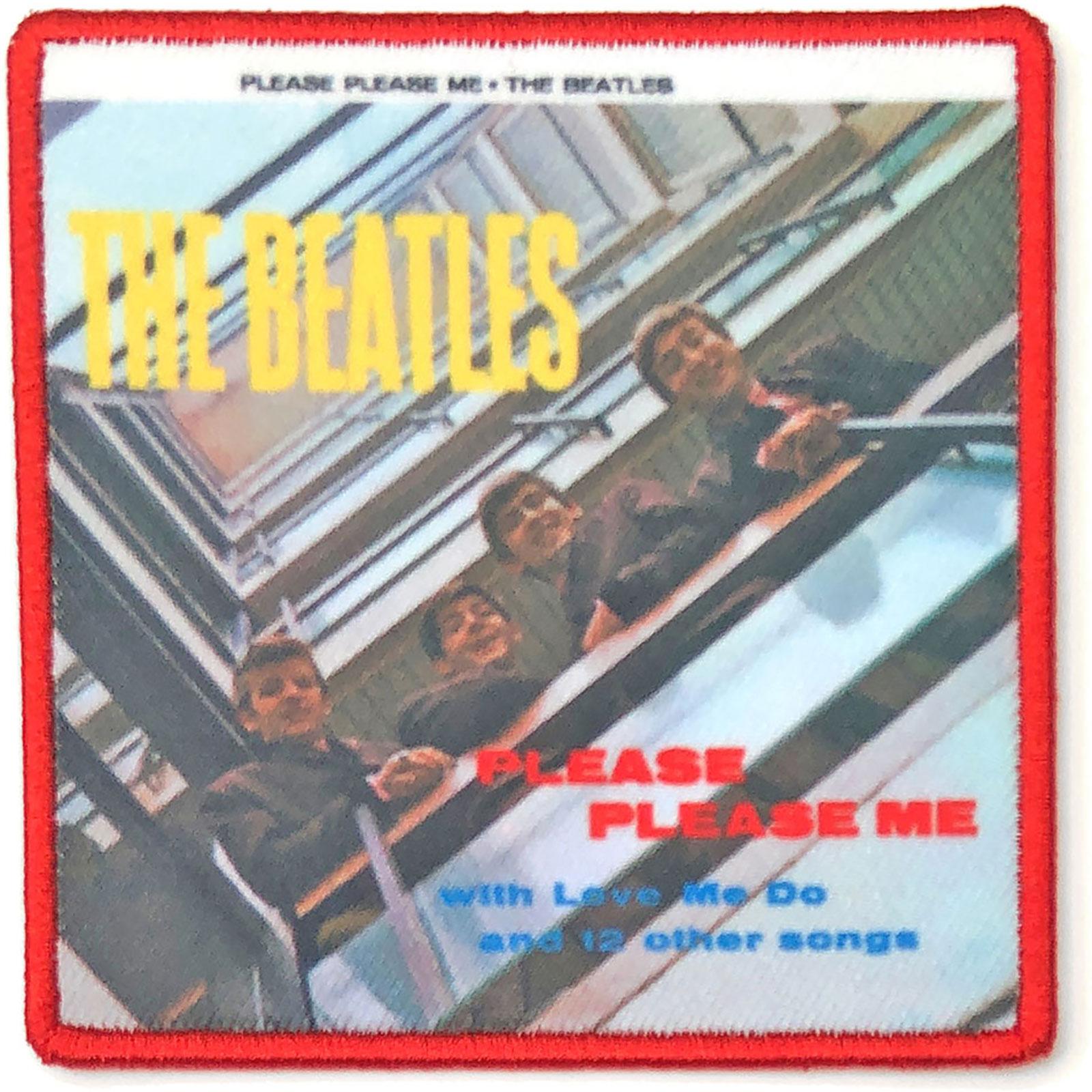 (ビートルズ) The Beatles オフィシャル商品 Please Please Me ワッペン スタンダード アイロン装着 パッチ 【海外通販】