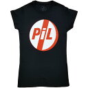 (パブリック イメージ リミテッド) Public Image Ltd オフィシャル商品 レディース ロゴ Tシャツ 半袖 トップス 【海外通販】