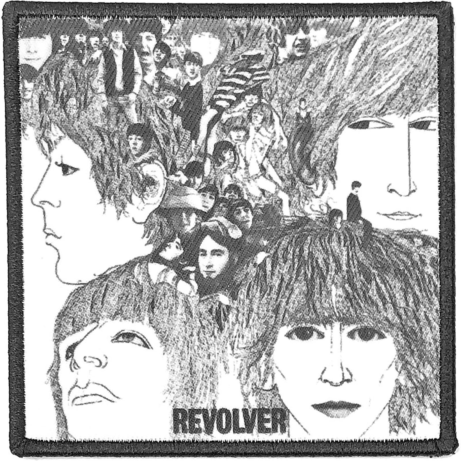 (ビートルズ) The Beatles オフィシャル商品 Revolver アルバムカバー ワッペン スタンダード アイロン装着 パッチ 【海外通販】