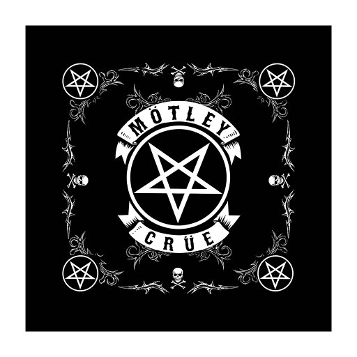 (モトリー・クルー) Motley Crue オフィシャル商品 ユニセックス ペンタグラム バンダナ スカーフ ハンカチ 【海外通販】 (モトリー・クルー) Motley Crue オフィシャル商品 ユニセックス ペンタグラム バンダナ スカーフ ハンカチ 【海外通販】
