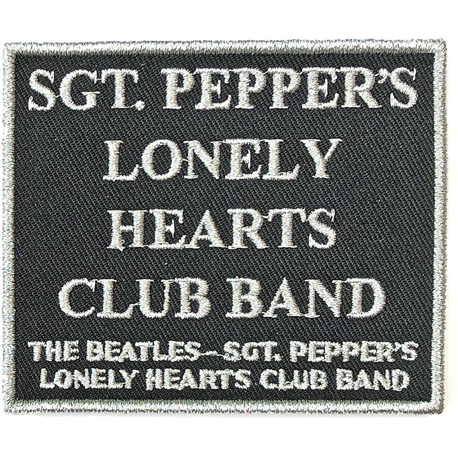 (ビートルズ) The Beatles オフィシャル商品 Sgt Pepper´s ワッペン パッチ 【海外通販】