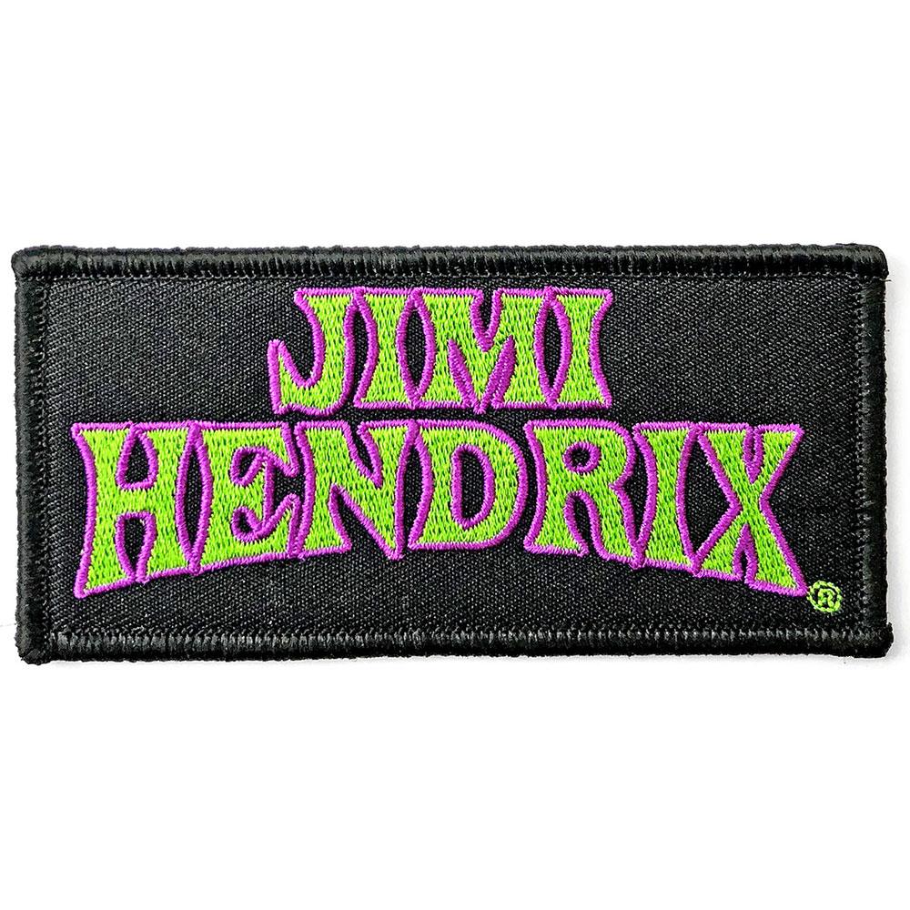 (ジミ・ヘンドリックス) Jimi Hendrix オフィシャル商品 Logo Arch ワッペン アイロン接着 パッチ 【海外通販】