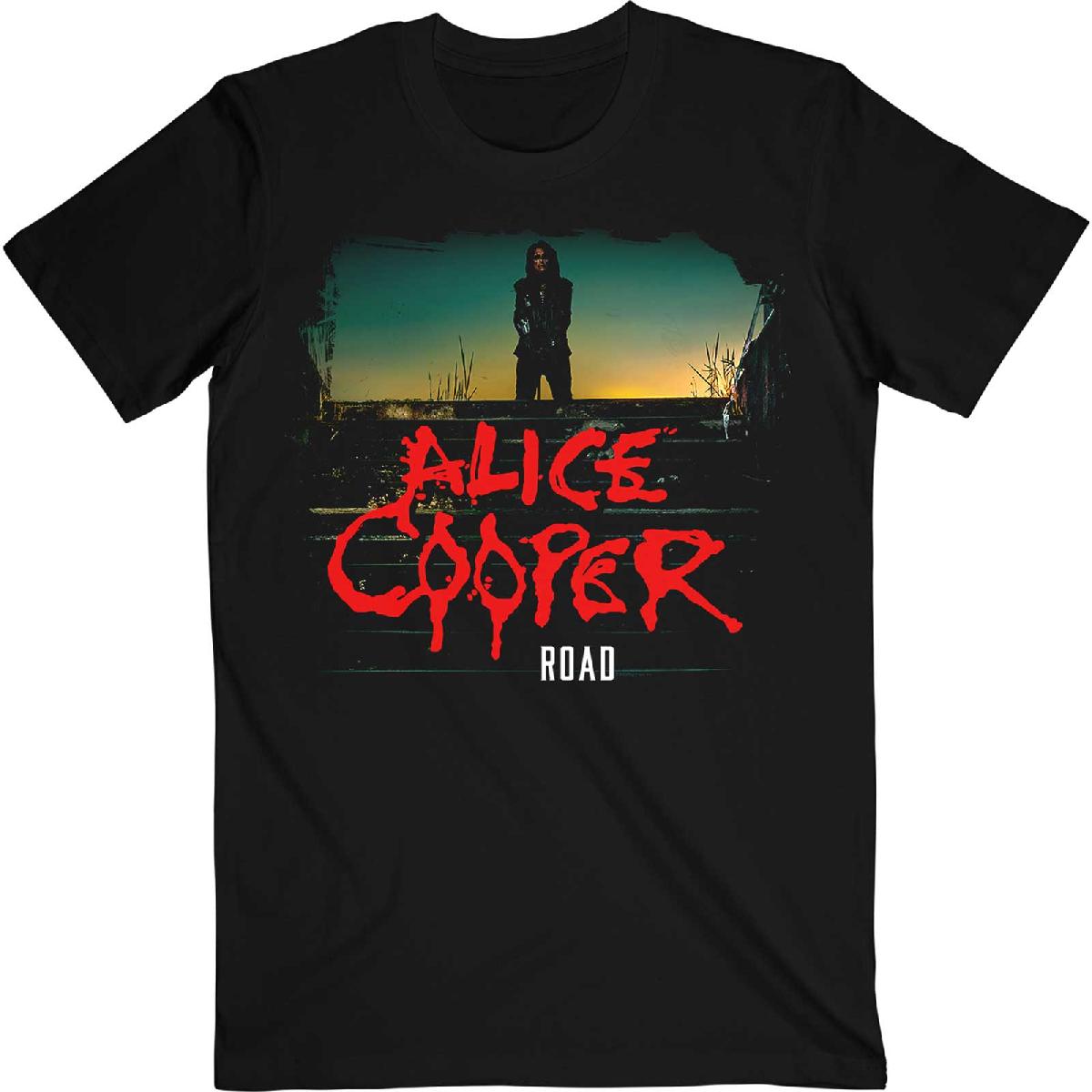 Rakuten - (アリス・クーパー) Alice Cooper オフィシャル商品 ユニセックス Back Road Tシャツ コットン 半袖 トップス 【海外通販】