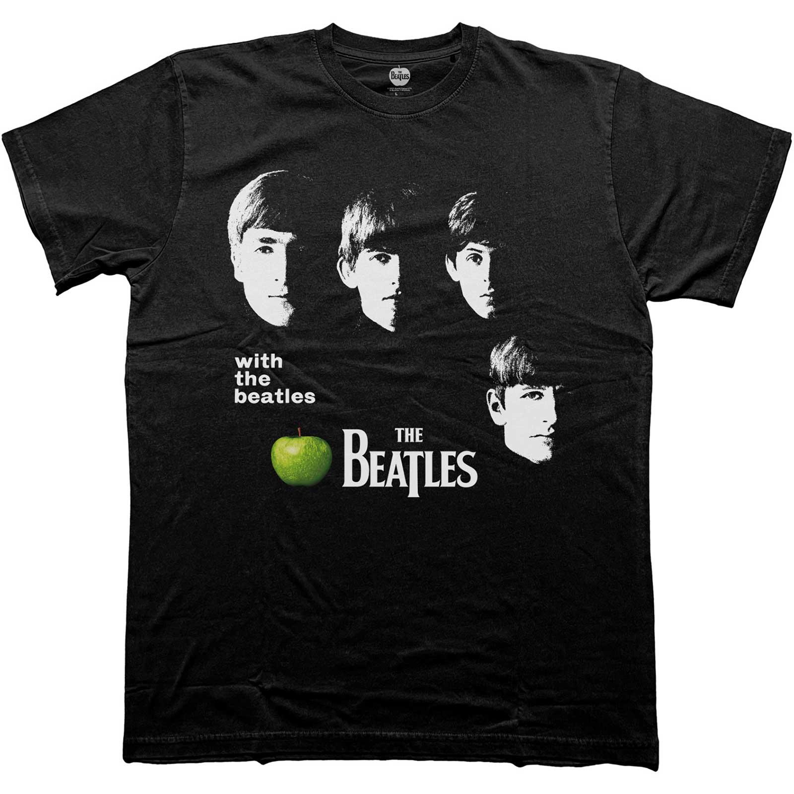 (ビートルズ) The Beatles オフィシャル商品 ユニセックス We The Beatles Apple Tシャツ コットン 半袖 トップス 【海外通販】
