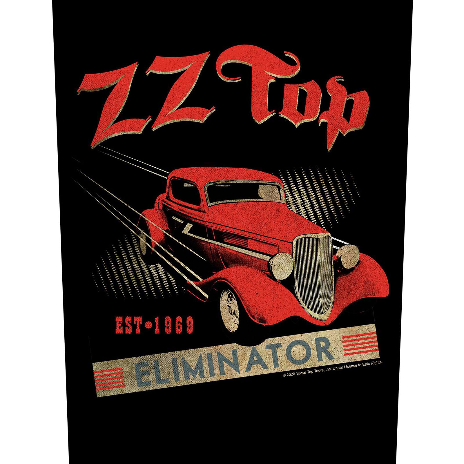 (ZZトップ) ZZ Top オフィシャル商品 Eliminator ワッペン パッチ 【海外通販】