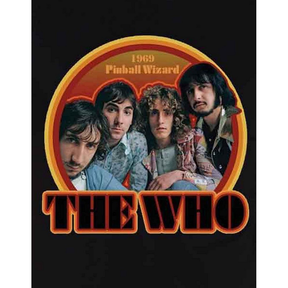 (ザ・フー) The Who オフィシャル商品 ユニセックス 1969 Pinball Wizard Tシャツ コットン 半袖 トップス 【海外通販】