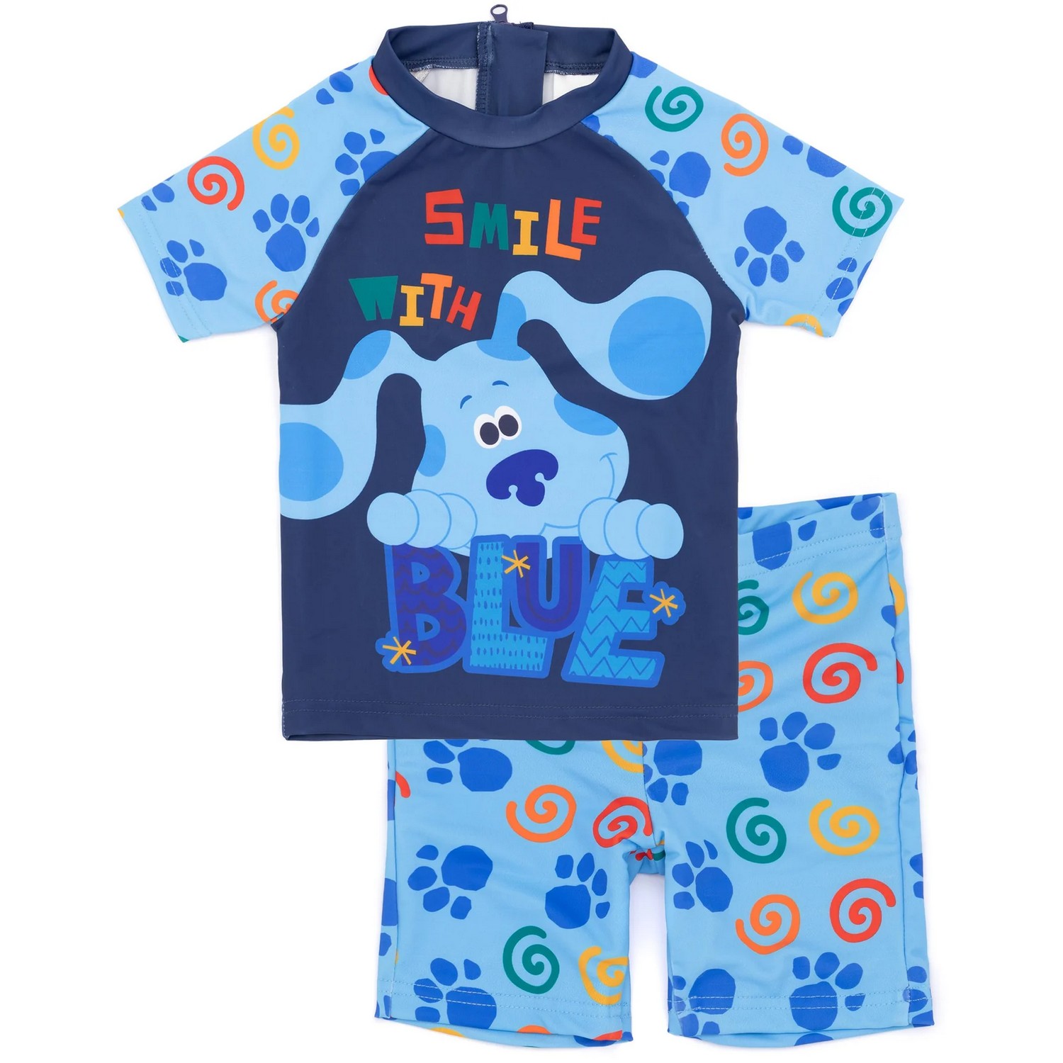 (ブルーズ・クルーズ・アンド・ユー) Blue´s Clues & You! オフィシャル商品 キッズ・子供 ボーイズ セパレート 水着 スイムスーツ 上下 セット 【海外通販】