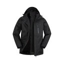 (マウンテン・ウェアハウス) Mountain Warehouse メンズ Bracken Extreme 3 in 1 ウォータープルーフジャケット アウター 【海外通販】