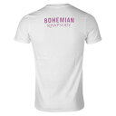 (クイーン) Queen オフィシャル商品 ユニセックス Bohemian Rhapsody Tシャツ バックプリント 半袖 トップス 【海外通販】