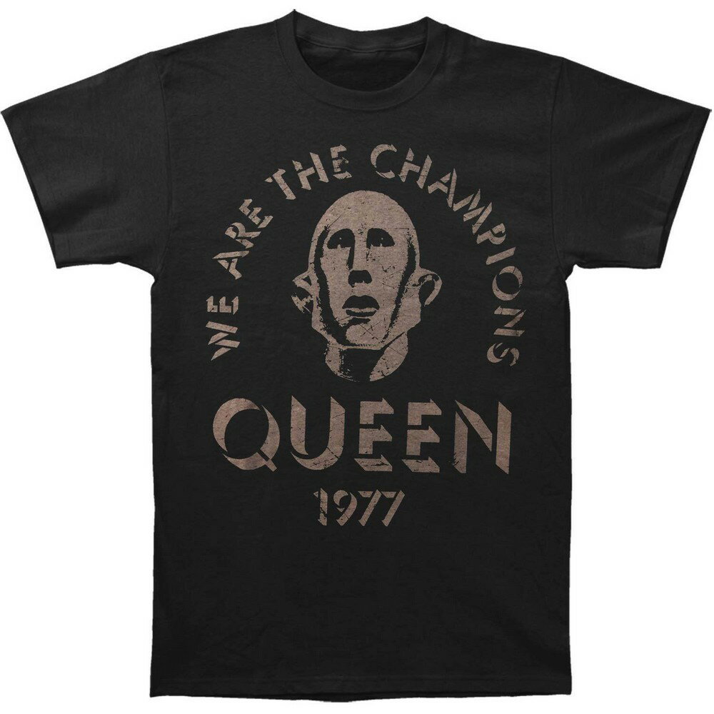 (クイーン) Queen オフィシャル商品 ユニセックス We Are The Champions Tシャツ 半袖 トップス 