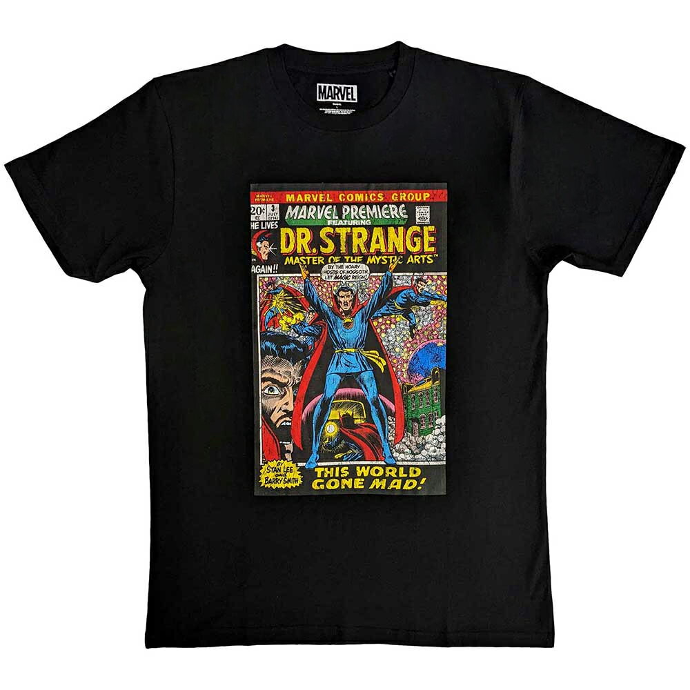 (ドクター・ストレンジ) Doctor Strange オフィシャル商品 ユニセックス This World Gone Mad Tシャツ コットン 半袖 トップス 【海外通販】