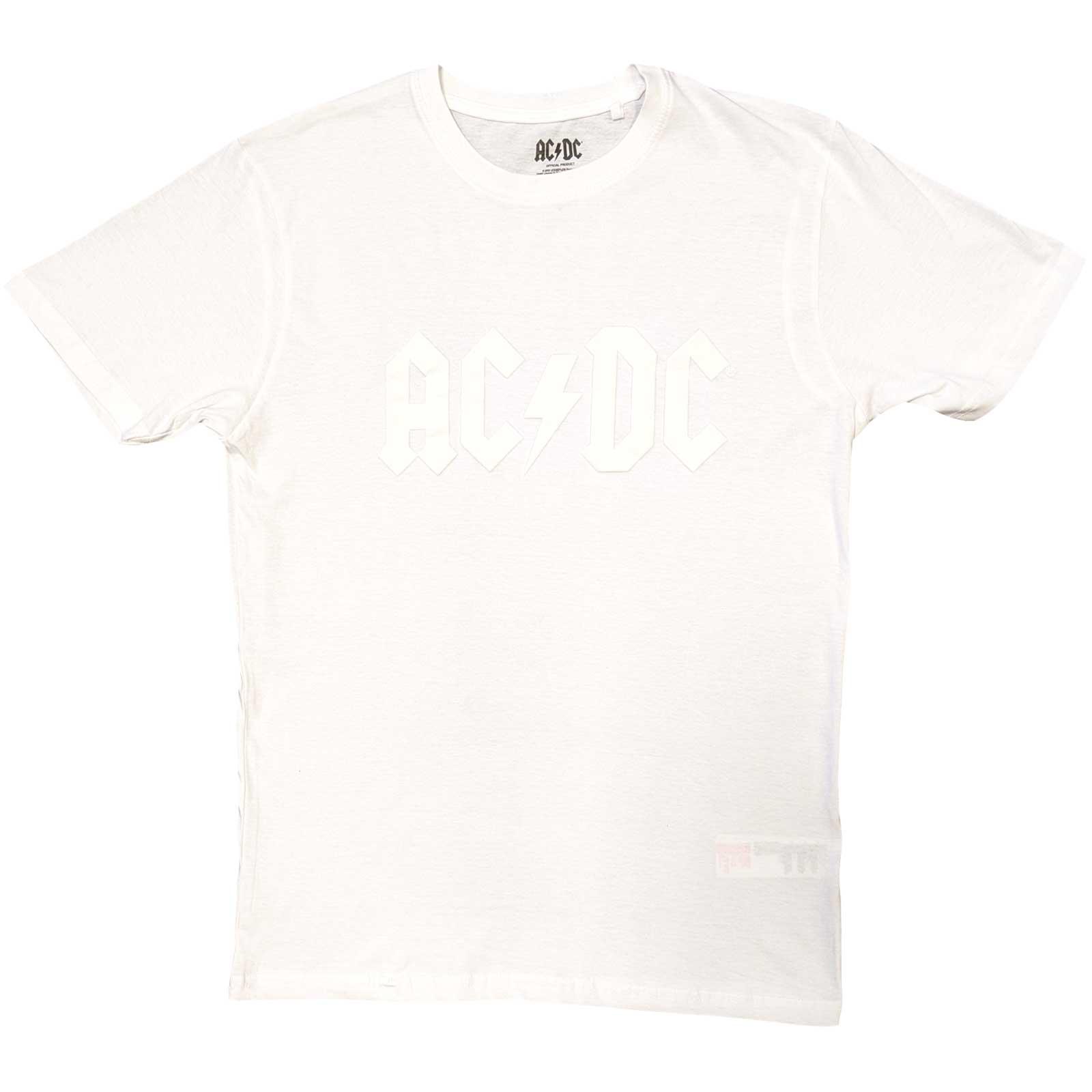 エーシー・ディーシー AC/DC オフィシャル商品 ユニセックス ロゴ ハイビルド Tシャツ 半袖 トップス 【海外通販】