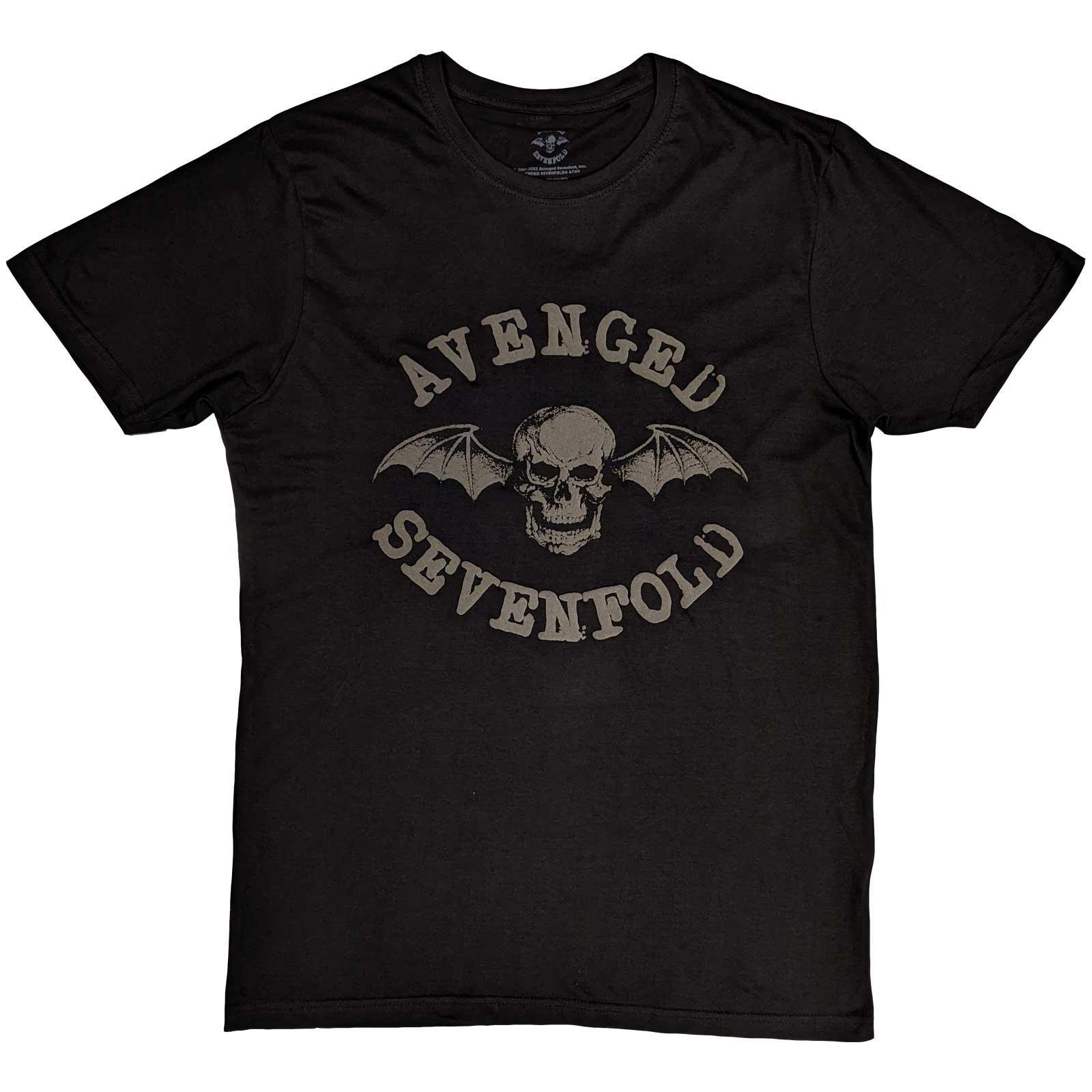 アヴェンジド・セヴンフォールド Avenged Sevenfold オフィシャル商品 ユニセックス Deathbat ハイビルド Tシャツ 半袖 トップス 【海外通販】