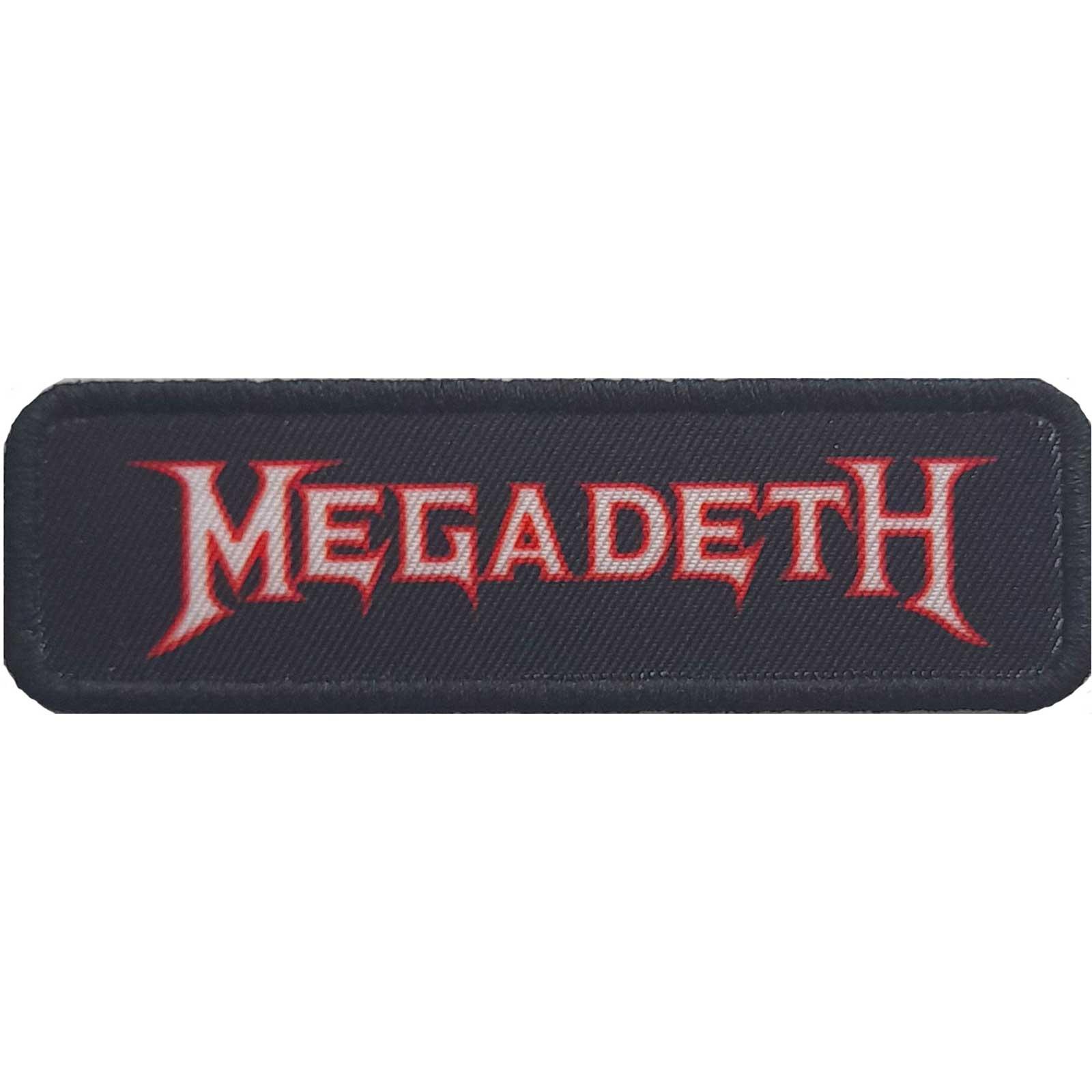 Rakuten - (メガデス) Megadeth オフィシャル商品 ロゴ アウトライン ワッペン アイロン接着 パッチ 【海外通販】