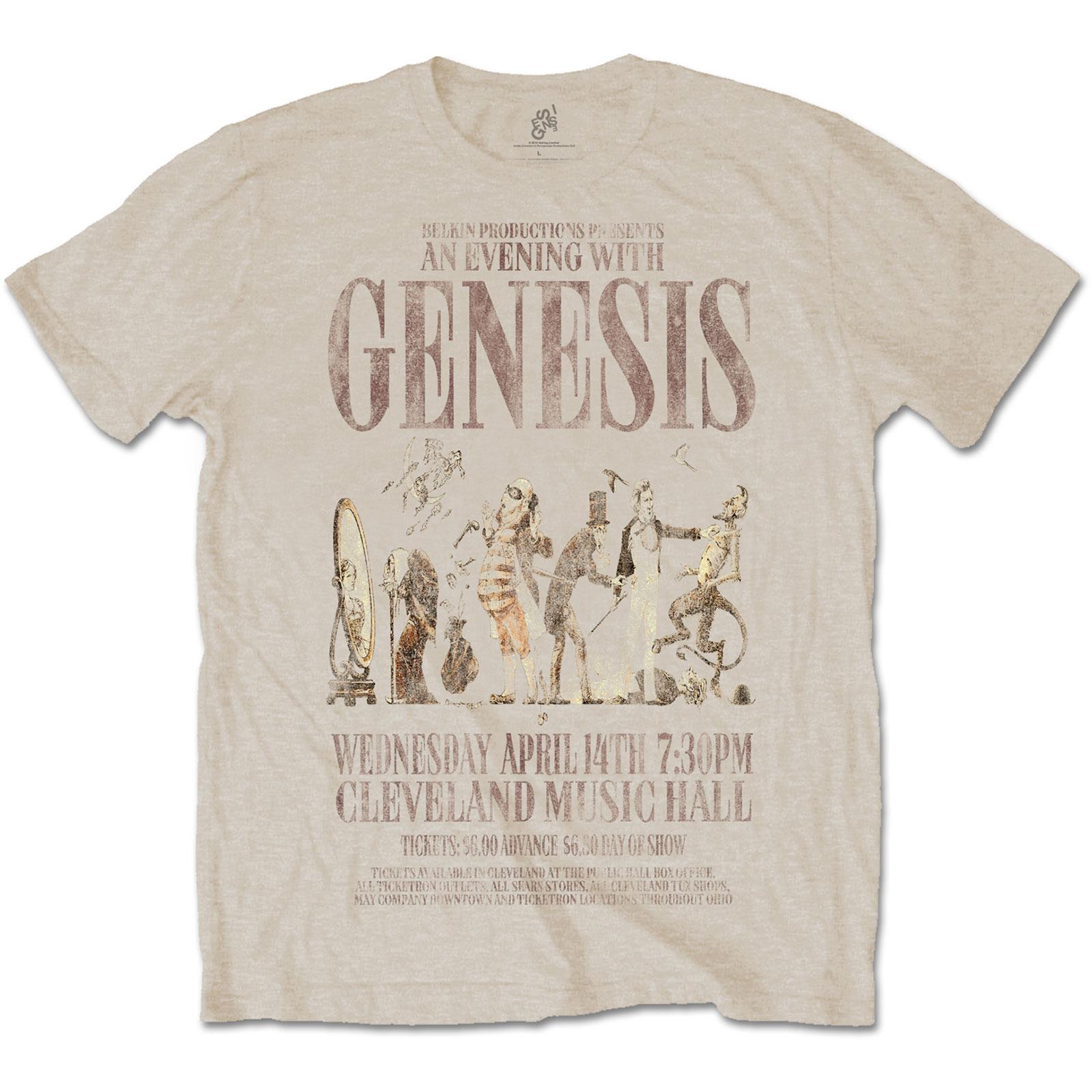 (ジェネシス) Genesis オフィシャル商品 ユニセックス An Evening With Tシャツ 半袖 トップス 【海外通販】