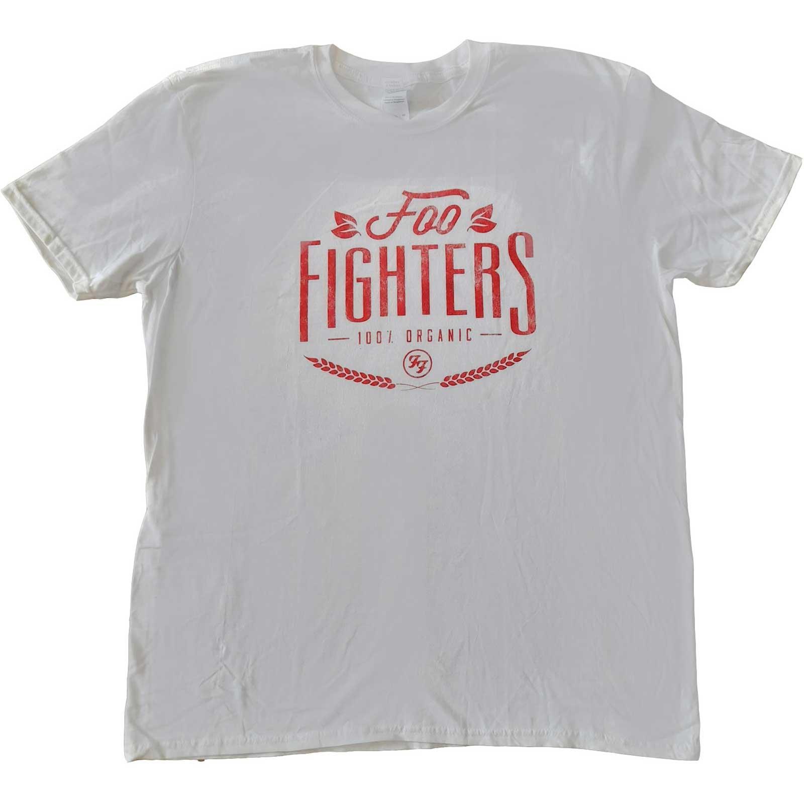 楽天Pertemba Japan（フー・ファイターズ） Foo Fighters オフィシャル商品 ユニセックス 100％ Organic Tシャツ コットン 半袖 トップス 【海外通販】