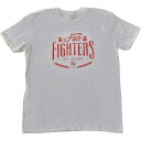 (フー ファイターズ) Foo Fighters オフィシャル商品 ユニセックス 100 Organic Tシャツ コットン 半袖 トップス 【海外通販】