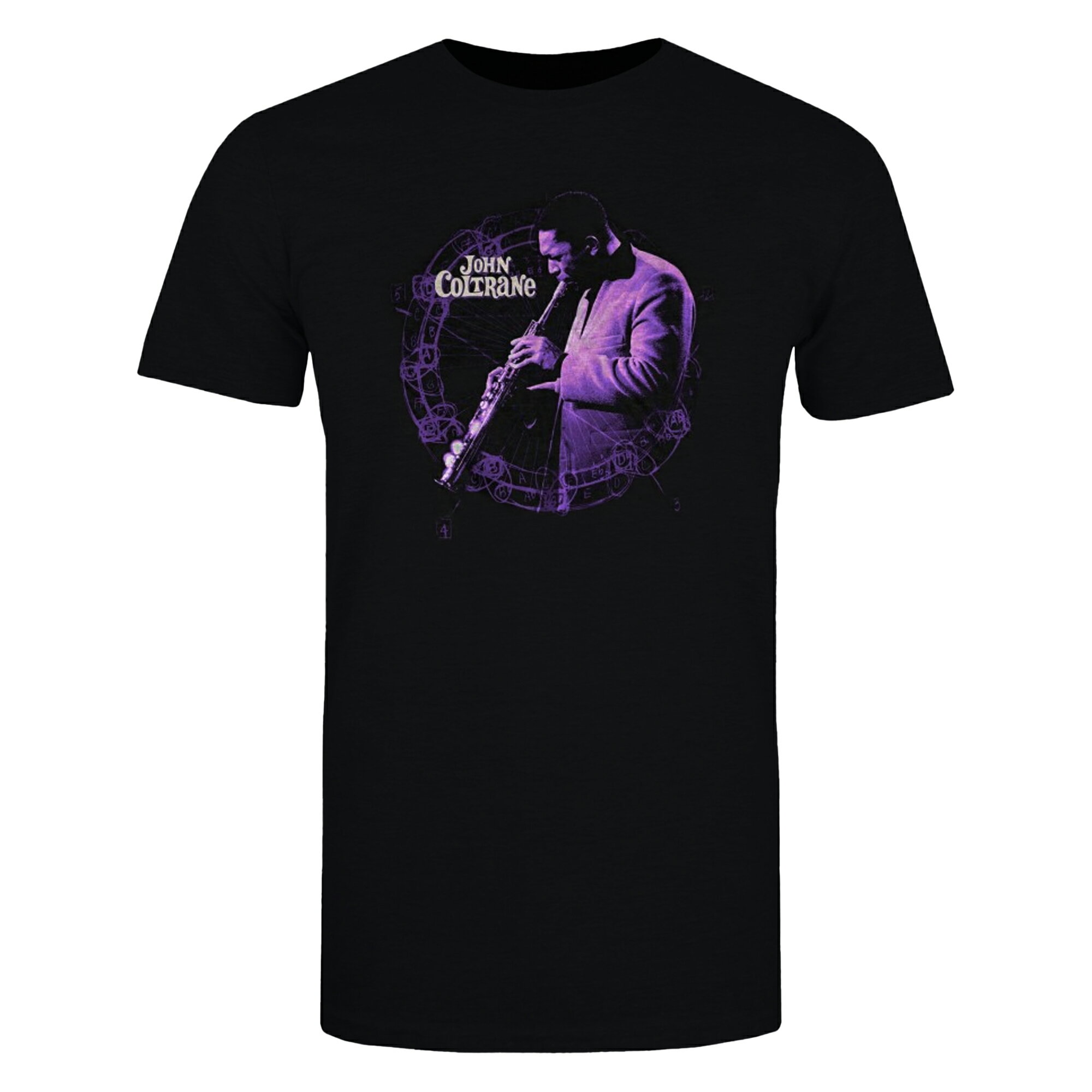 (ジョン・コルトレーン) John Coltrane オフィシャル商品 ユニセックス Live Tシャツ サークル コットン 半袖 トップス 【海外通販】